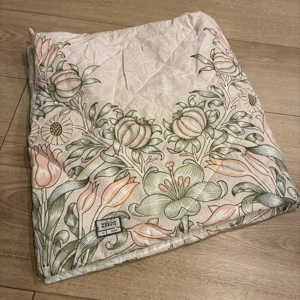 William Morris At Home King Pillow Case Cover Lily and Pomegranate